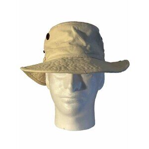 Tilley Hat Khaki Sz7-1/8 Women’s   Bucket Hat